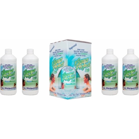 AquaPerfect - Waterbehandeling -  Geschikt voor spa, jacuzzi en hottub - 100% biologisch afbreekbaar - 100% chloorvrij - 4 liter