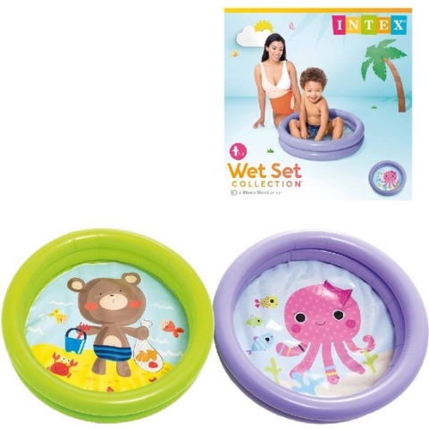 Intex Kinderzwembad met Bedrukte Bodem - 61x61x15cm