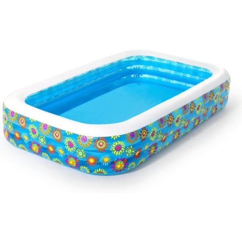 Bestway Kinderbad Flora Jumbopool 305 x 183 x 56 cm Bloemen