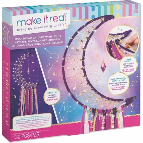 Make it Real Maan Dromenvanger met lichtjes maken