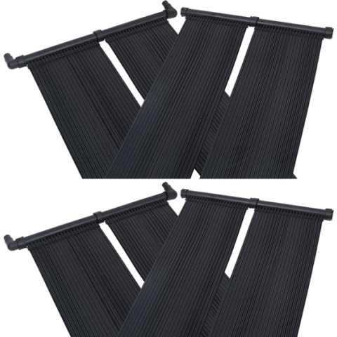 vidaXL Solarverwarmingspanelen voor zwembad 4 st 80x310 cm