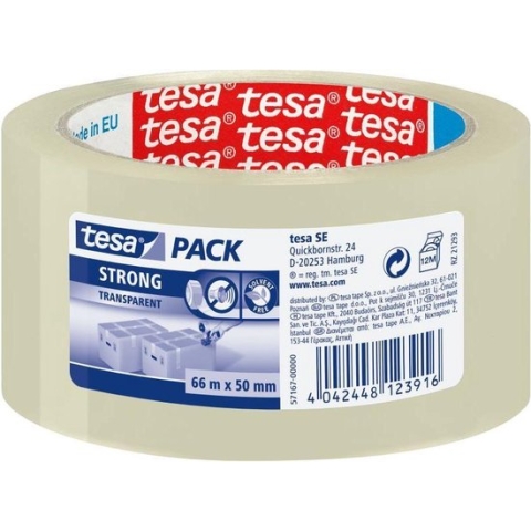 Tesa Verpakkingstape - 66 m x 50 mm