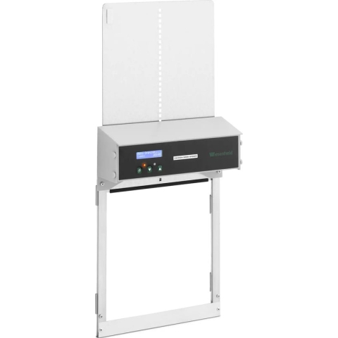 Wiesenfield Automatische kippenklep - timer / lichtsensor - werkt op batterijen - automatische vergrendeling - antiblokkeerfunctie