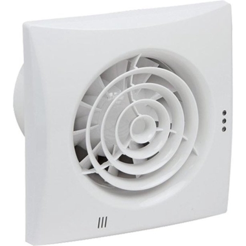 Silencio Badkamer/toiletventilator Silencio125 182x182mm