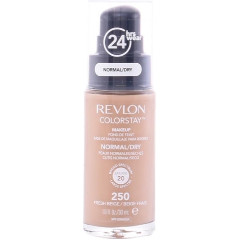 Revlon Colorstay Foundation With Pump Dry Skin - 250 Fresh Beige
