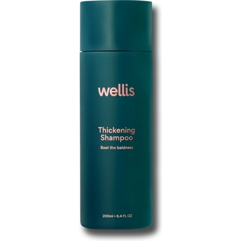 Wellis® Natuurlijke Haargroei Shampoo voor Mannen - Vegan Verdikkende Formule met Biotine, Caffeine, Saw Palmetto & Arganolie voor Voller Haar - DHT Blocker tegen Haaruitval & Dunner wordend Haar