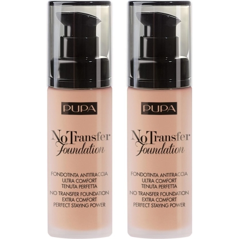 Pupa Antitraccia Foundation 02 Light Beige Duo Pack