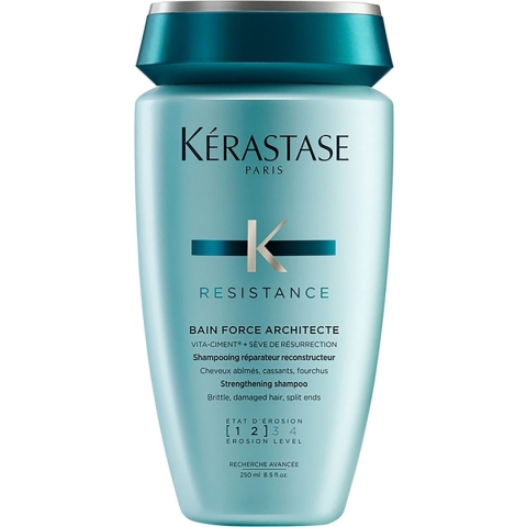 Kérastase Résistance Bain Force Architecte - Shampoo voor beschadigd haar - 250ml