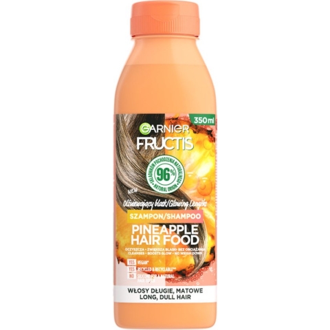 Fructis Pineapple Hair Food shampoo voor lang en dof haar 350ml