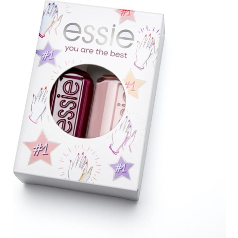 Essie you're the best - giftset met bahama mama en not just a pretty face - glanzende nagellak - 2x 13.5 ml