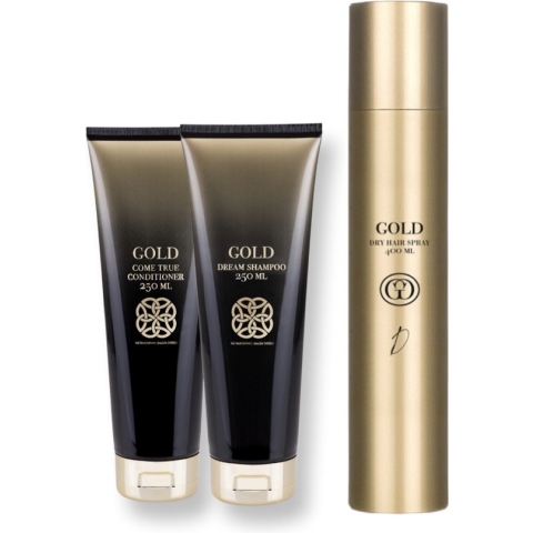 DRY HAIR SPRAY 400 ml & DREAM SHAMPOO 250 ml & COME TRUE CONDITIONER 250 ml