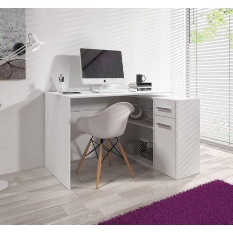 Meubella - Bureau Jason - Wit