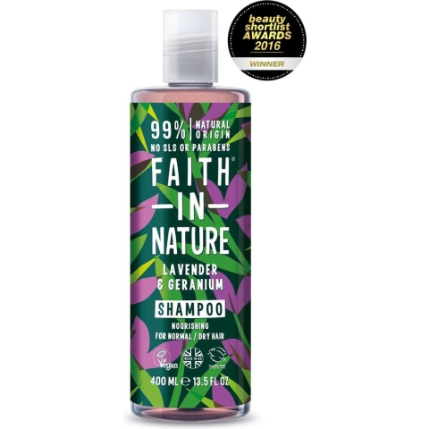 Faith In Nature Shampoo Lavender/Geranium (400ml)