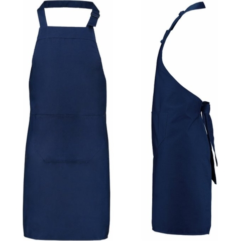 Benza Schort Keukenschort - Donkerblauw  - 70 x 85 cm - 10 stuks