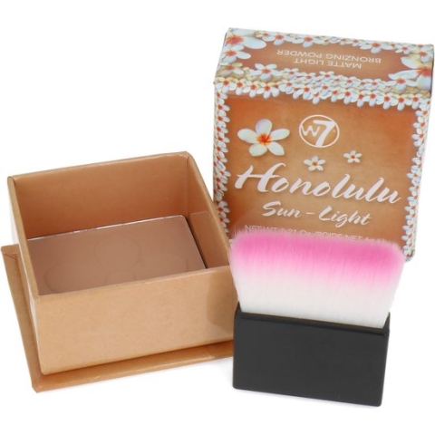W7 Honolulu Matte Light Bronzing Poeder - Sun-Light
