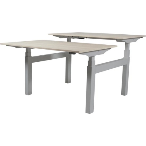 Zit Sta Bureau (2pp) - Elek 140x80/80 lindberg - alu frame