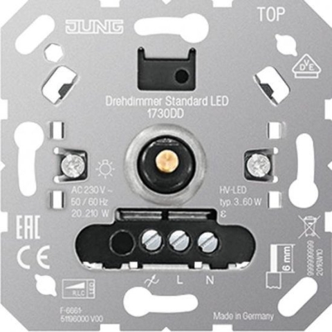Jung Dimmer - 1730DD - E2WCN