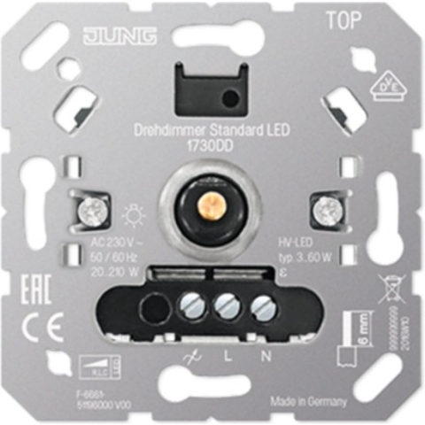 Jung AS500 inbouw dimmer led 3-60 watt