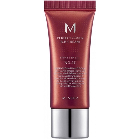 M Perfect Cover BB Cream SPF42/PA++ Multifunctionele BB Cream Nr.27 Honing Beige 20ml