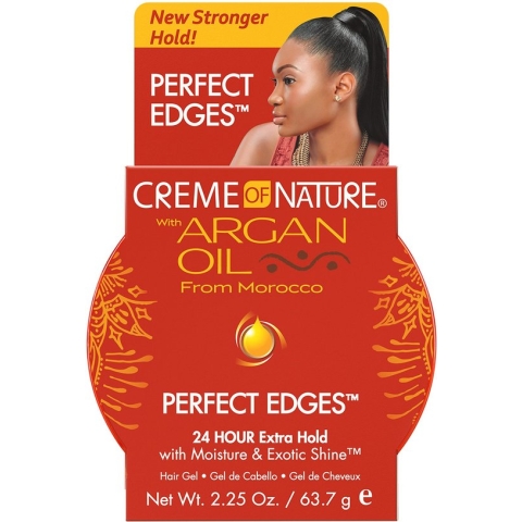 Creme of Nature Argan Oil Perfect Edges Dark Brown 2.25oz