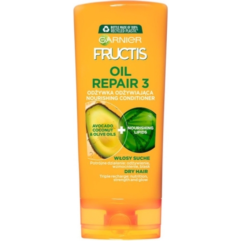 Fructis Oil Repair 3 versterkende conditioner voor droog en breekbaar haar 200ml