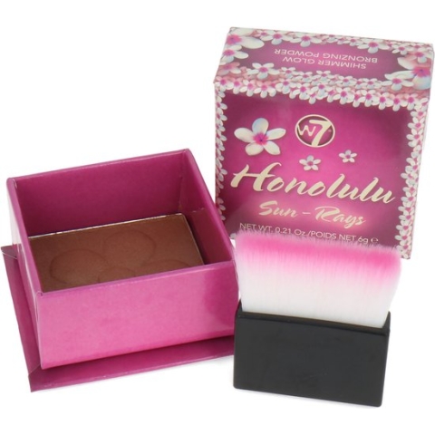 W7 Honolulu Shimmer Glow Bronzing Poeder - Sun-Rays