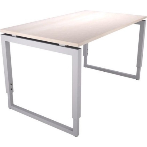 Offeco Bureau Harlow - Bureau - Bureautafel - Vergadertafel - Gaming bureau - Game bureau - Computertafel - Desk - Bureau Aluminium - Verstelbaar bureau - Gaming Desk - Bureau tafel - Bureau verstelbaar -  Wild peren  - 160x80cm
