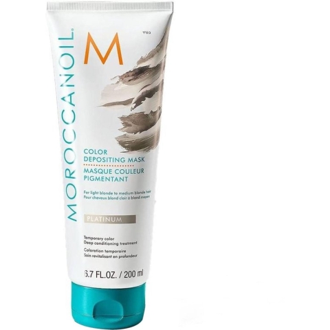 Moroccanoil Color Depositing Mask platinum - Haarmasker - 200ml