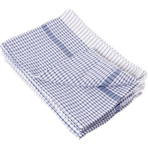 Theedoek algemeen gebruik blauw