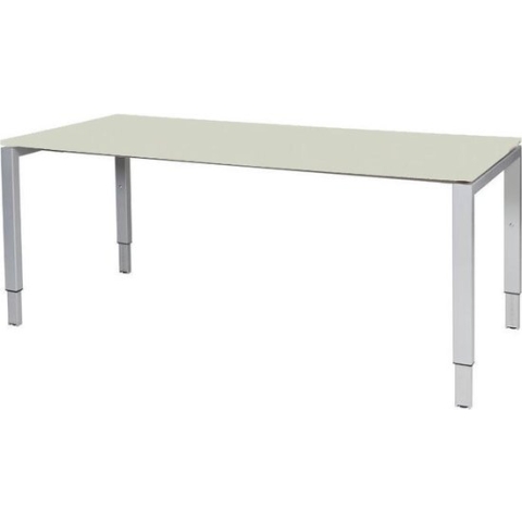 RoomForTheNew Bureau Hartsfield-Bureau - Desk - Bureautafel - Gaming bureau - Game bureau - Computertafel - Bureau - Gaming Desk - Table - Bureau tafel - Computerbureau - Office Desk - Gaming tafel - thuiswerkplek-Grijs-160x80