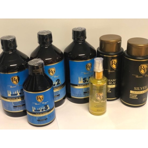 Actie!Robson Peluquero CCRP Haarhersteller &Homecare SILVER2x300ml&Americanoil