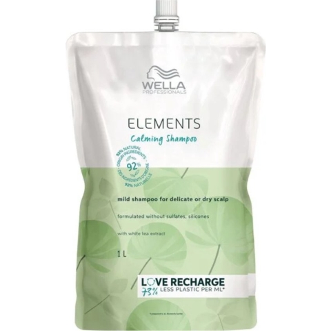 Elements Kalmerende Shampoo Navulling 1000ml