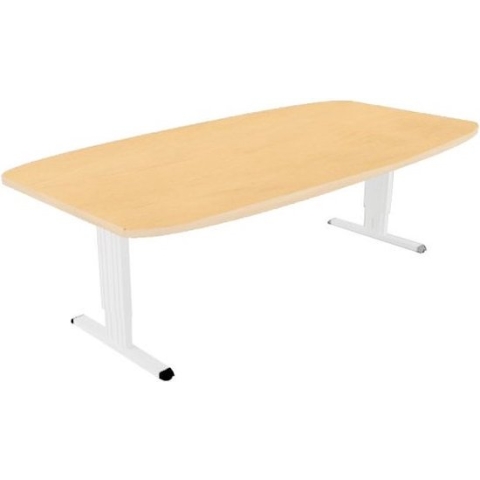 Offeco Bureau Bolton plus - Bureau - Bureautafel - Vergadertafel - Gaming bureau - Game bureau - Computertafel - Desk - Bureau Wit - Verstelbaar bureau - Gaming Desk - Bureau tafel - Bureau verstelbaar –  Wild peren -240x120cm