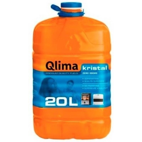 Qlima Kristal - Petroleum - 20 Liter - Geurvrije Brandstof - Beste Kachelbrandstof