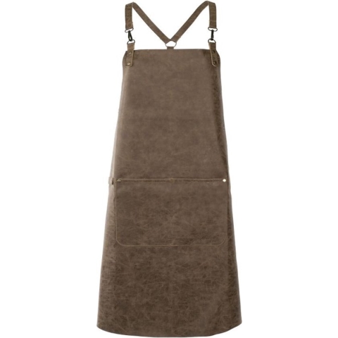 Schort TRUMAN Sling Back Barber Style 64x85 cm coffee