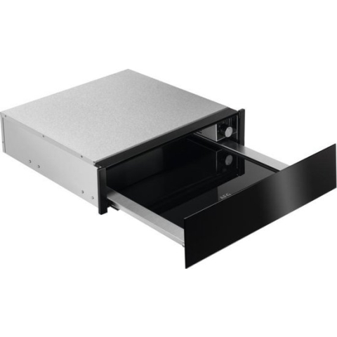 AEG Warmhoudlade | Model KDE911424B | Zwart | Push Pull-opening | 30 - 80 °C | 140x595x530 mm (HxBxD)