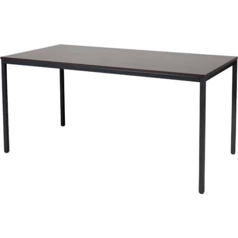 Bureautafel - Domino Basic 160x80 logan - zwart frame