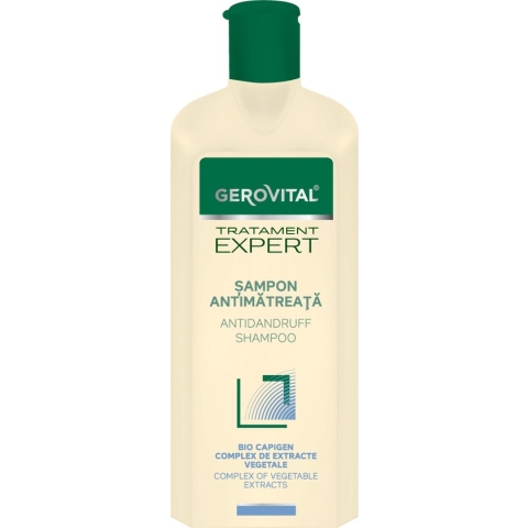 Gerovital Tratament expert - Anti-roos shampoo - met Complex van plantenextracten - BIO CAPIGEN - 400ml