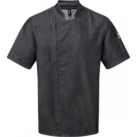 Schort/Tuniek/Werkblouse Unisex XL Premier Black Denim 60% Katoen, 40% Polyester