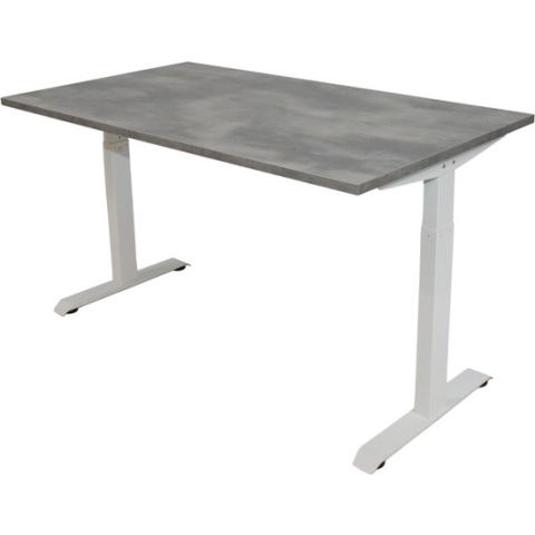 Office Hero® Cosmic - In hoogte verstelbaar bureau wit frame - Game bureau - Computertafel - Werktafel - 160x80 - Oxyd