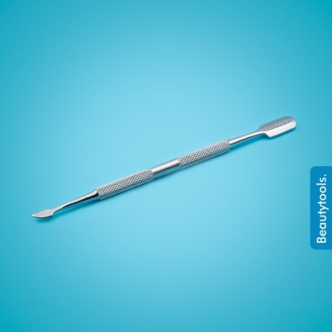 Beautytools Bokkepoot/Nagelriem Duwer (Brede kant / platte snijvlak) (14 cm) - (NP-0287)