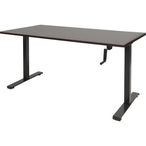 Zit Sta bureau - Slinger 180x90 logan - zwart frame