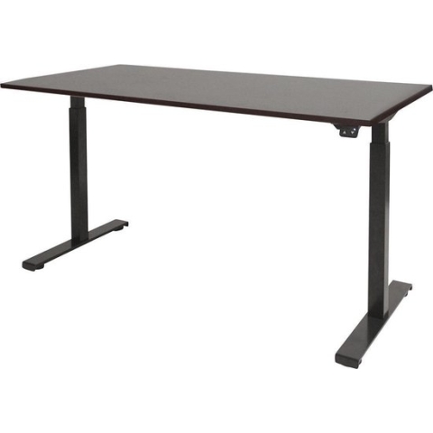 RoomForTheNew Bureau Heathrow Basic - Bureau - Zit sta Bureau - Verstelbaar bureau - 140 x 80 - Logan Eikenblad