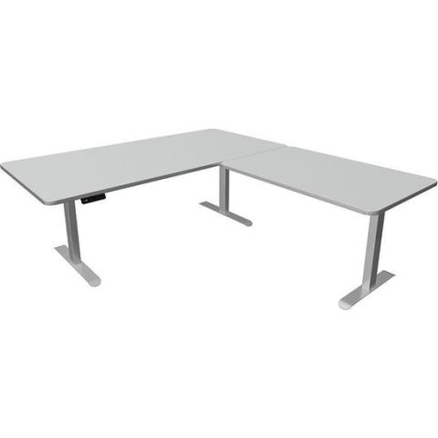 Zit sta hoekbureau Move-3 premium grijs 200x220cm