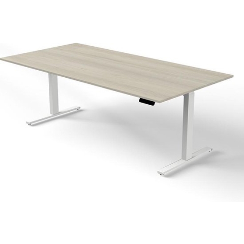 Zit sta bureau Move-3 esdoorn 200x100cm elektrisch verstelbaar