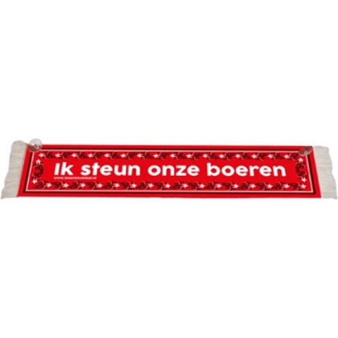 Boerenwinkel Auto/trekkersjaal Ik steun onze boeren