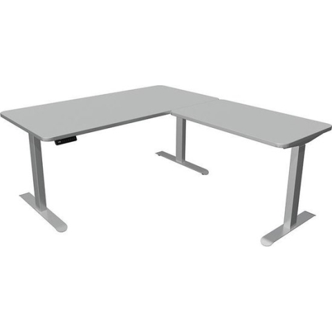 Zit sta hoekbureau Move-3 premium grijs 160x180cm