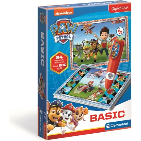 Clementoni Spelend Leren - Interactieve Pen Paw Patrol - Meer dan 200 Educatieve Quizzen - Educatief Speelgoed 3-6 Jaar