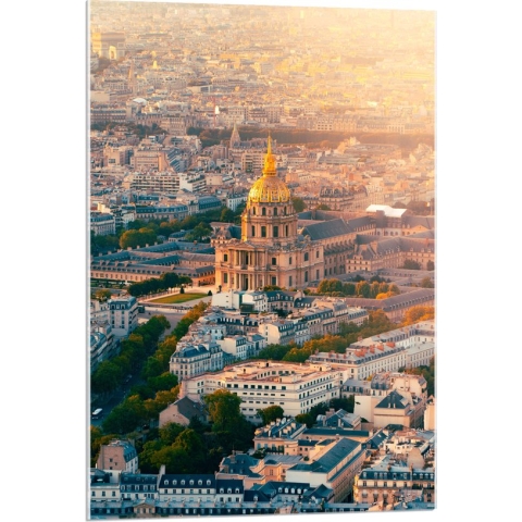 Acrylglas - Groot Hôtel National des Invalides, Parijs, Frankrijk - 60x90 cm Foto op Acrylglas (Wanddecoratie op Acrylaat)