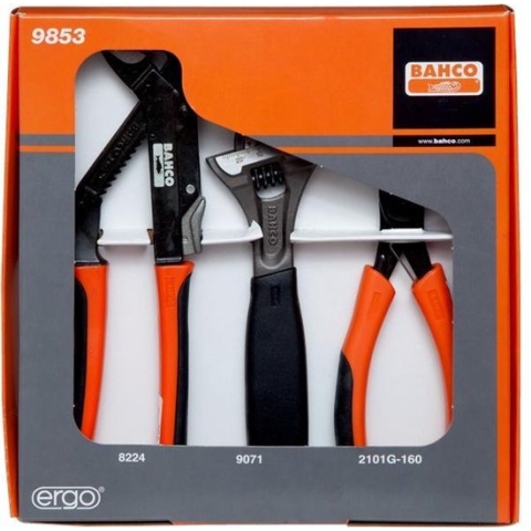 Bahco 9853 3-delige Tangenset - Allround